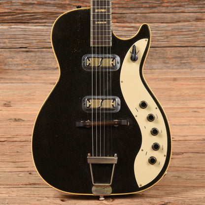 Silvertone Jupiter 1423 Black Sparkle 1962 Electric Guitars / Semi-Hollow