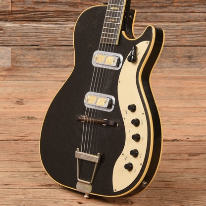 Silvertone Jupiter 1423 Black Sparkle 1962 Electric Guitars / Semi-Hollow