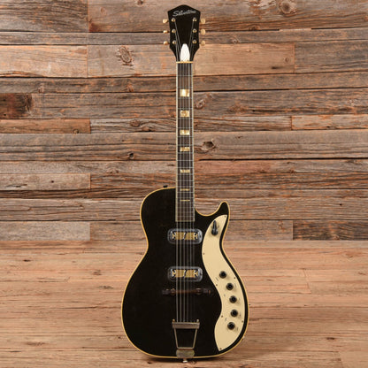 Silvertone Jupiter 1423 Black Sparkle 1962 Electric Guitars / Semi-Hollow
