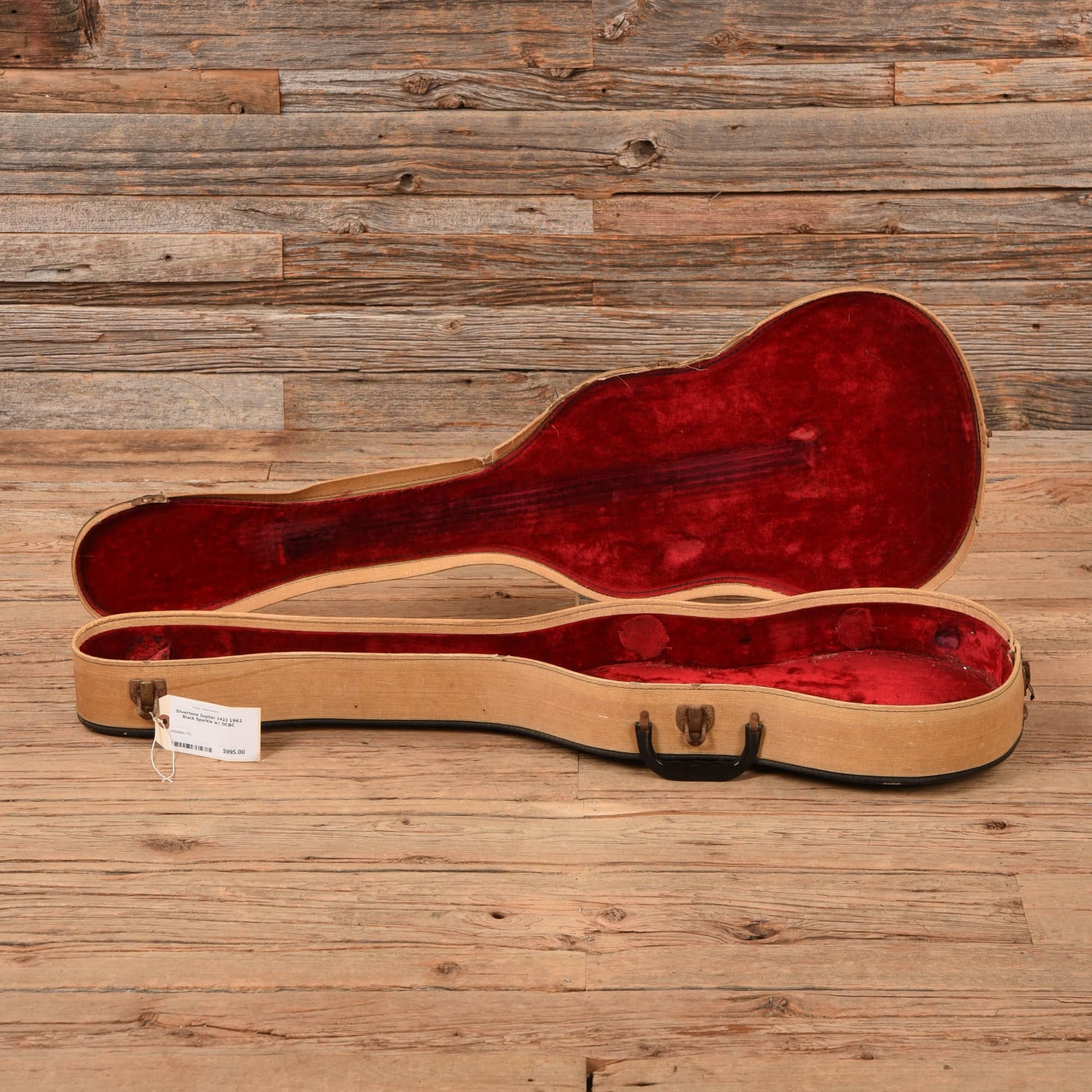 Silvertone Jupiter 1423 Black Sparkle 1962 Electric Guitars / Semi-Hollow