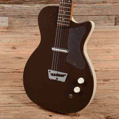 Silvertone Model 1304 Brown 1960s Electric Guitars / Semi-Hollow