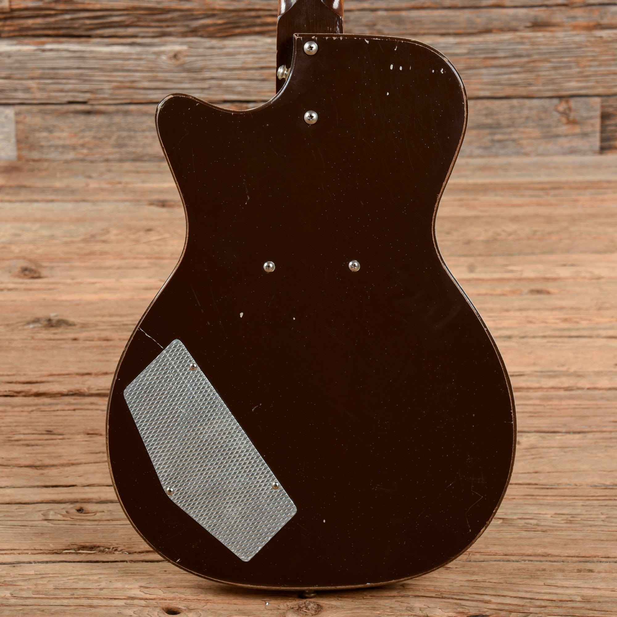 Silvertone Model 1304 Brown 1960s Electric Guitars / Semi-Hollow