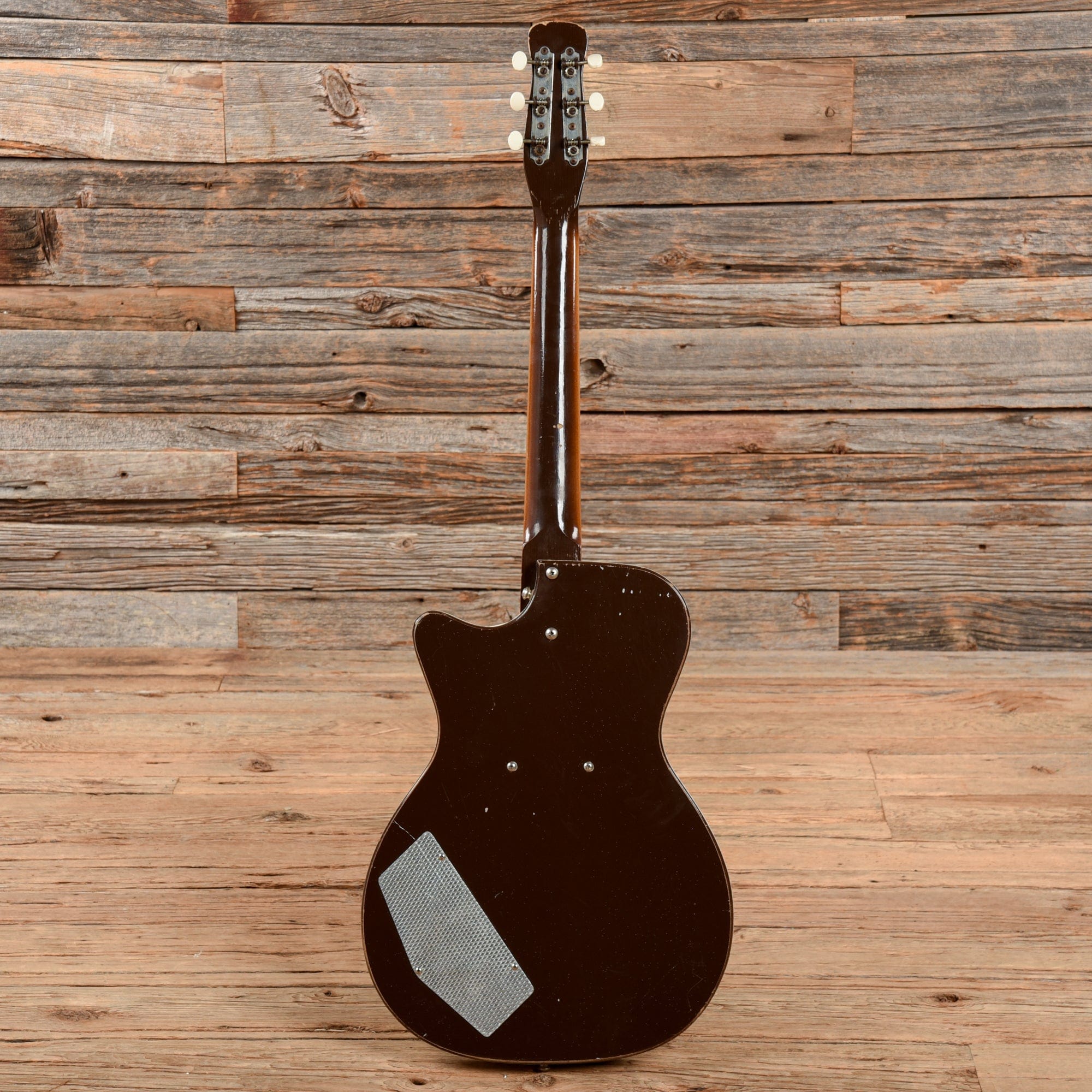 Silvertone Model 1304 Brown 1960s Electric Guitars / Semi-Hollow