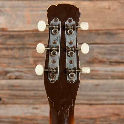 Silvertone Model 1304 Brown 1960s Electric Guitars / Semi-Hollow