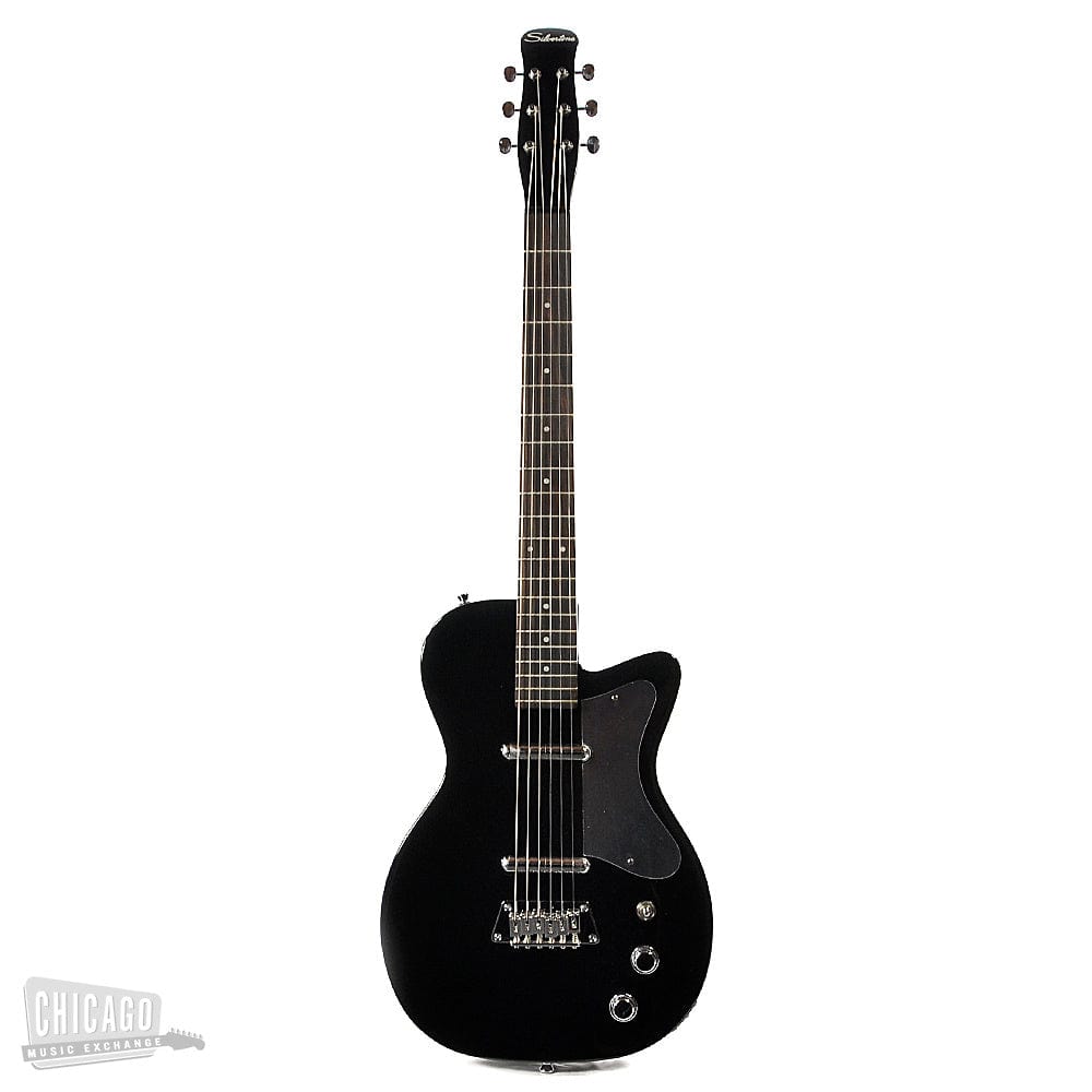Silvertone 1303/U2 Black Electric Guitars / Solid Body