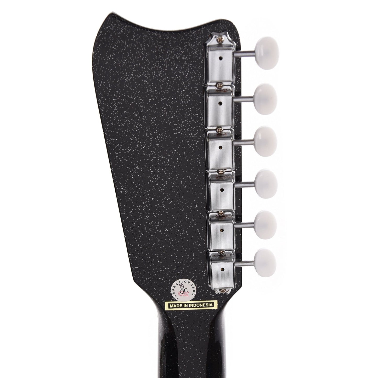 Silvertone 1449 Black Silver Flake Electric Guitars / Solid Body