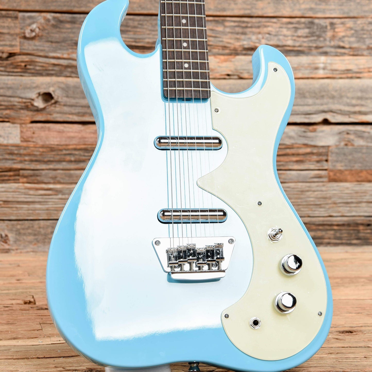 Silvertone 1449 Daphne Blue Electric Guitars / Solid Body