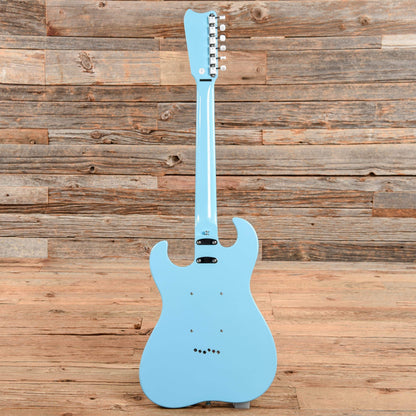 Silvertone 1449 Daphne Blue Electric Guitars / Solid Body