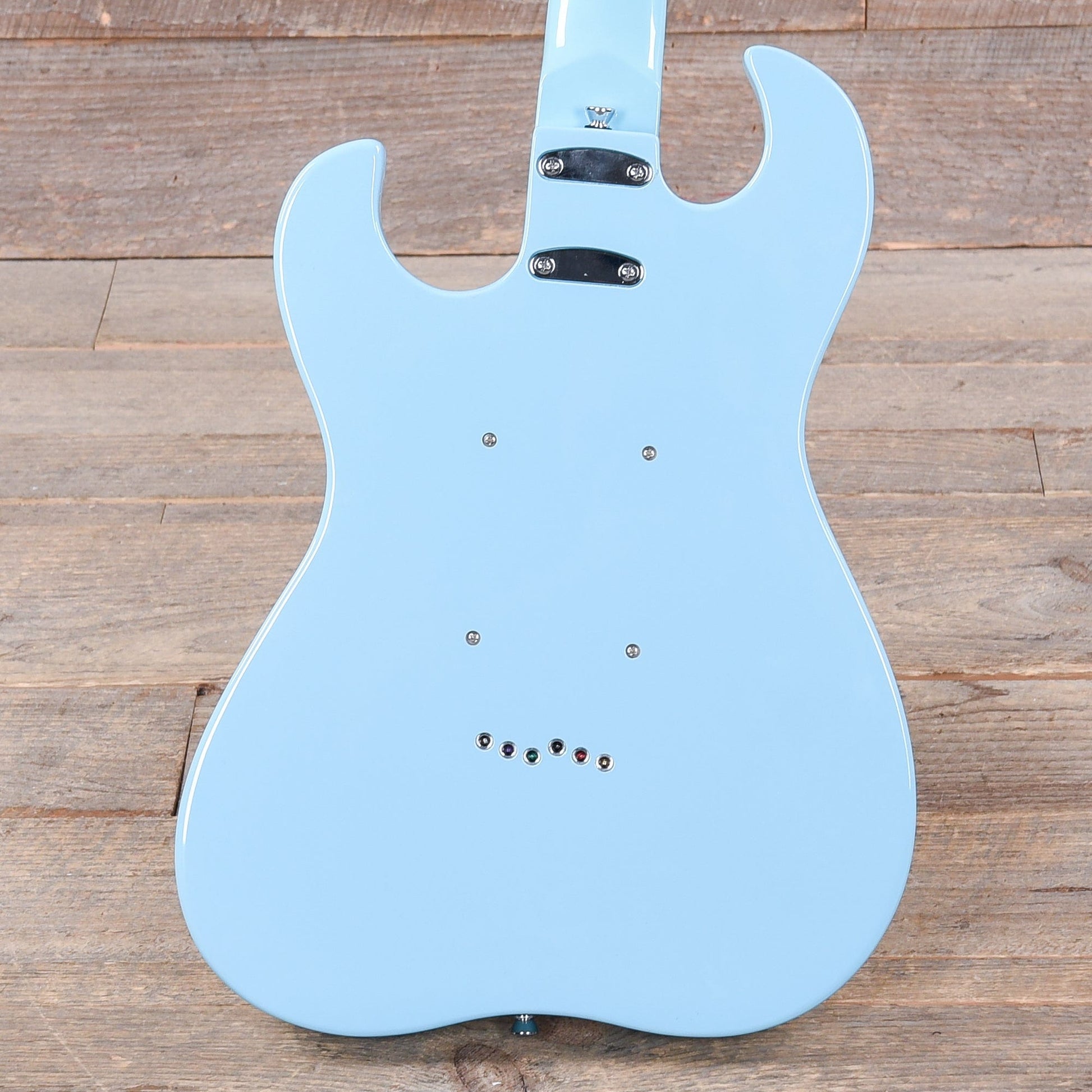 Silvertone 1449 Daphne Blue Electric Guitars / Solid Body