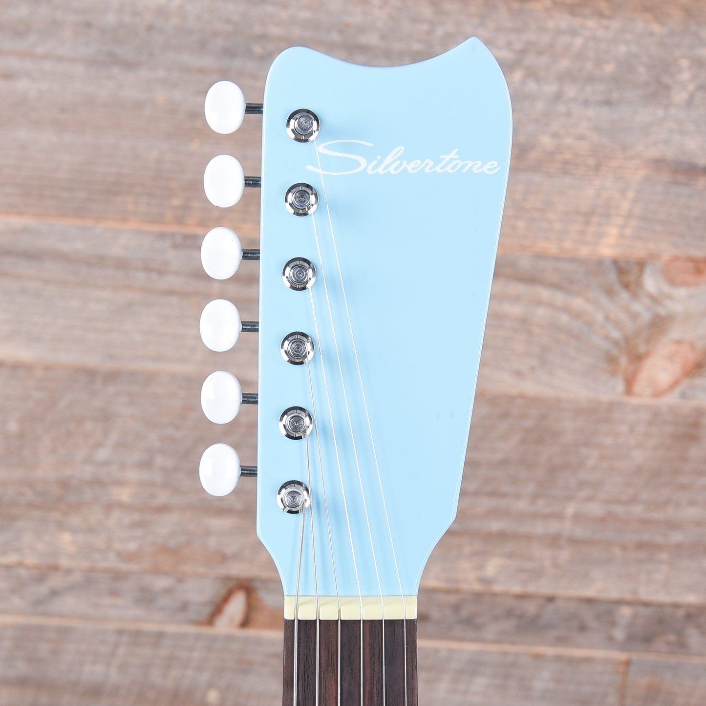 Silvertone 1449 Daphne Blue Electric Guitars / Solid Body