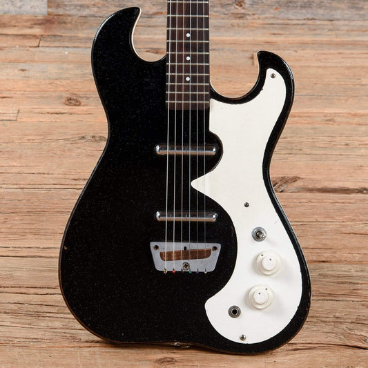 Silvertone 1449L Amp-In-Case Black Sparkle 1963 Electric Guitars / Solid Body