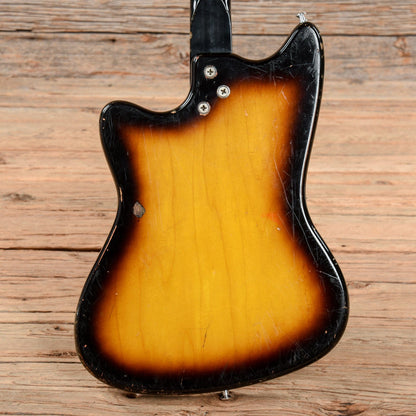 Silvertone Bobkat Sunburst 1966 Electric Guitars / Solid Body