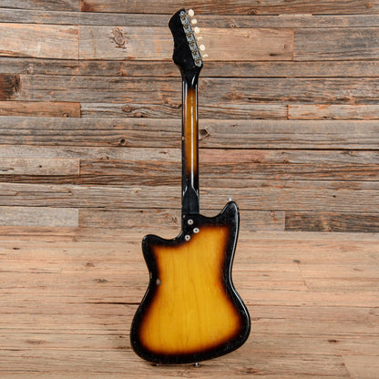 Silvertone Bobkat Sunburst 1966 Electric Guitars / Solid Body