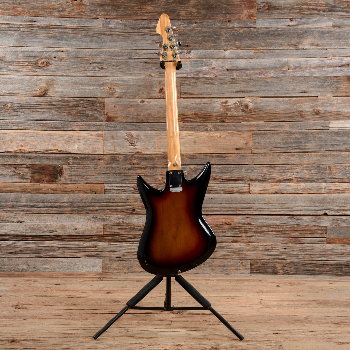 Silvertone Model 1437 Sharkfin Sunburst 1970s Electric Guitars / Solid Body