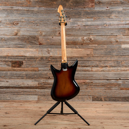 Silvertone Model 1437 Sharkfin Sunburst 1970s Electric Guitars / Solid Body