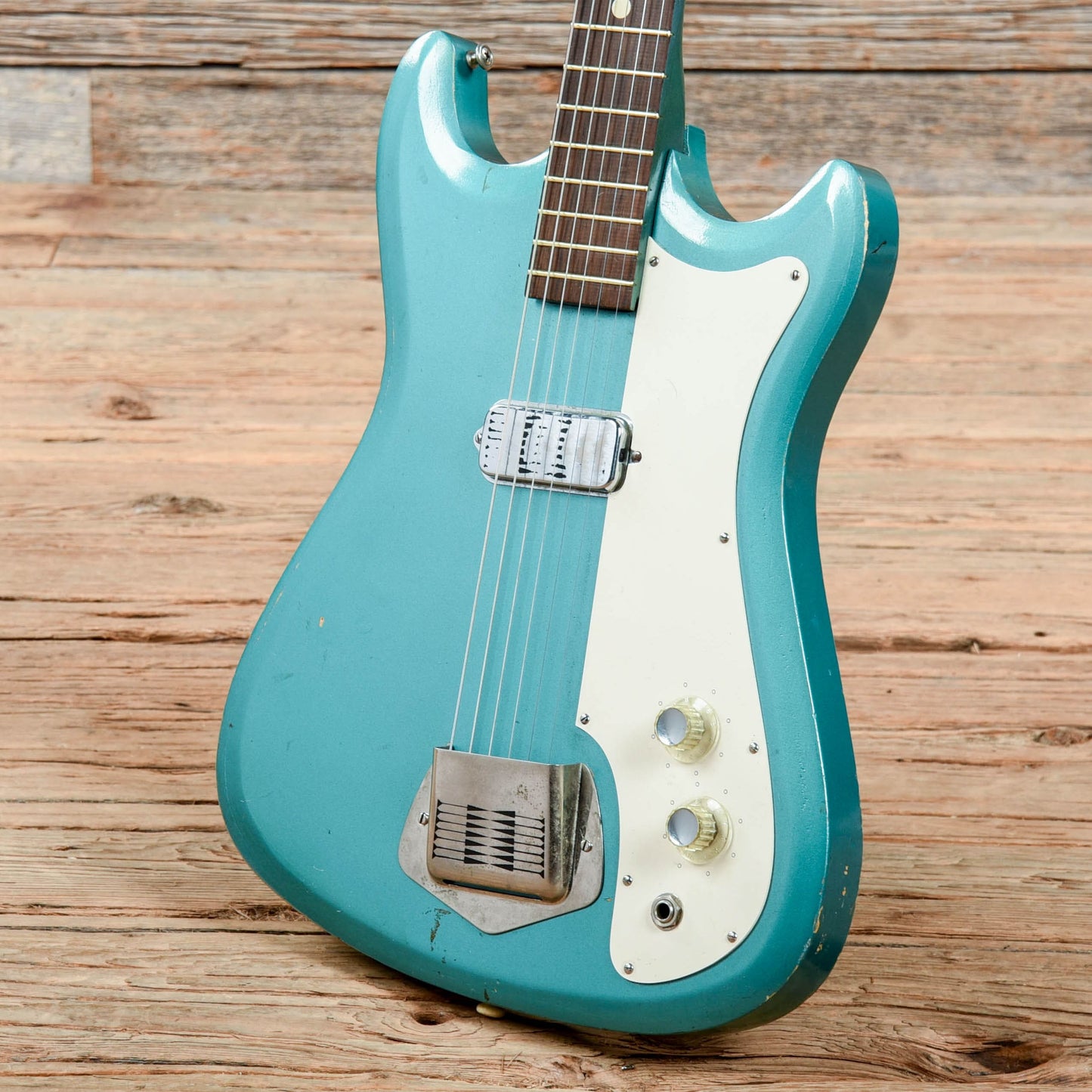 Silvertone Single Pickup Blue 1963 Electric Guitars / Solid Body