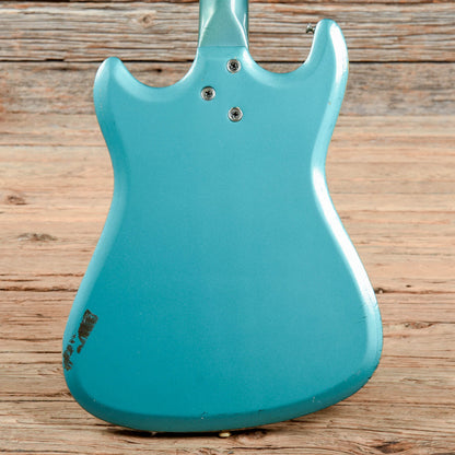 Silvertone Single Pickup Blue 1963 Electric Guitars / Solid Body