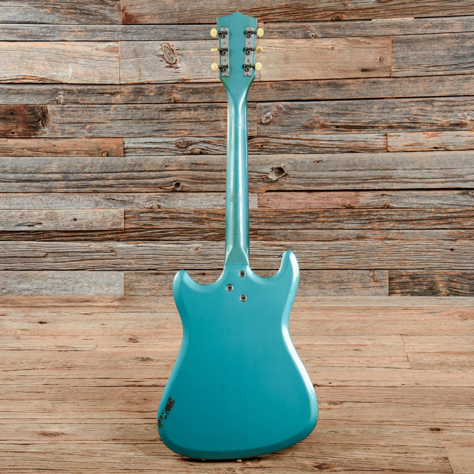 Silvertone Single Pickup Blue 1963 Electric Guitars / Solid Body