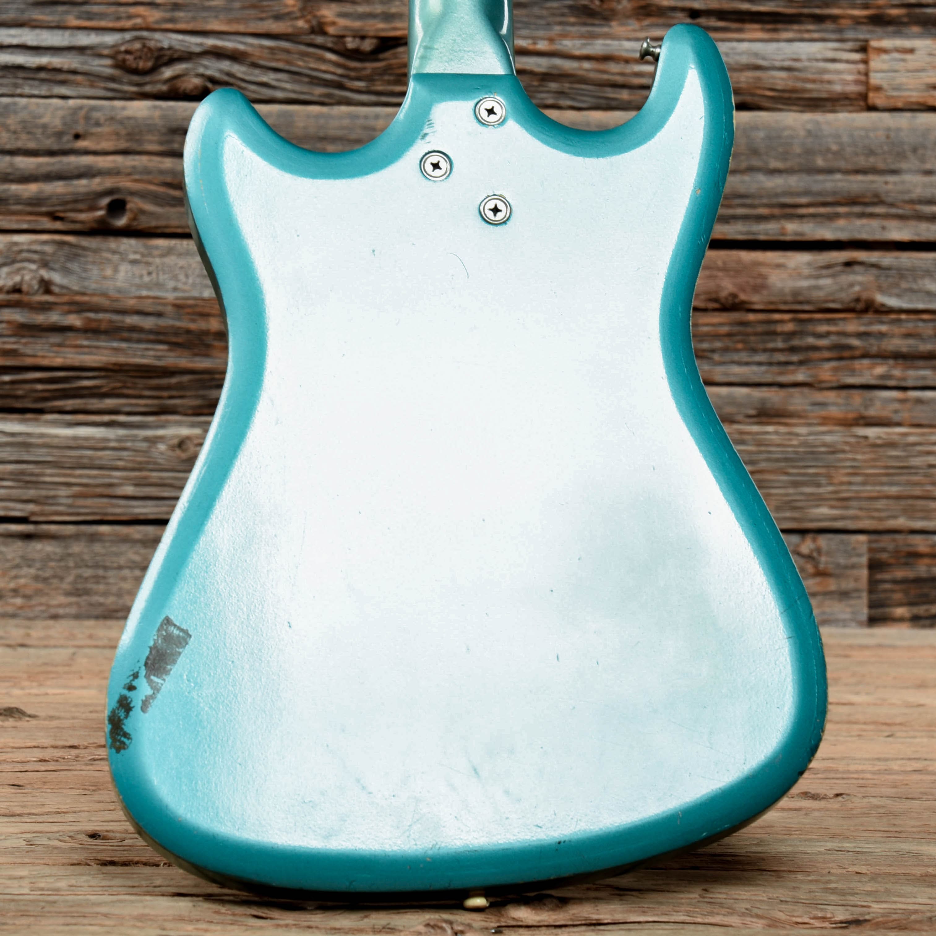 Silvertone Single Pickup Blue 1963 Electric Guitars / Solid Body