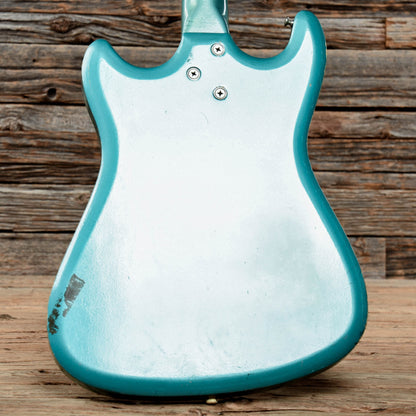 Silvertone Single Pickup Blue 1963 Electric Guitars / Solid Body