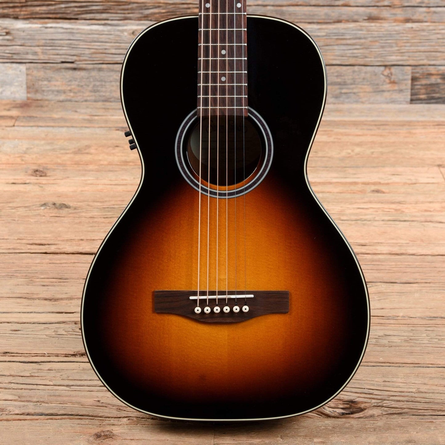 Simon & Patrick Woodland Pro Parlor HG QIT Sunburst Acoustic Guitars / Parlor