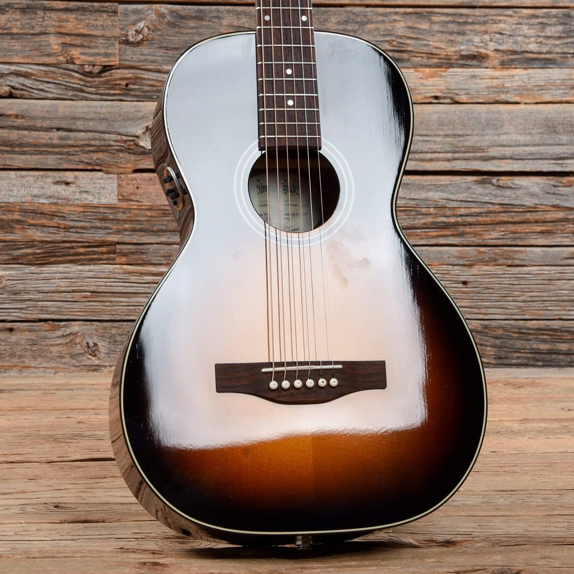 Simon & Patrick Woodland Pro Parlor HG QIT Sunburst Acoustic Guitars / Parlor