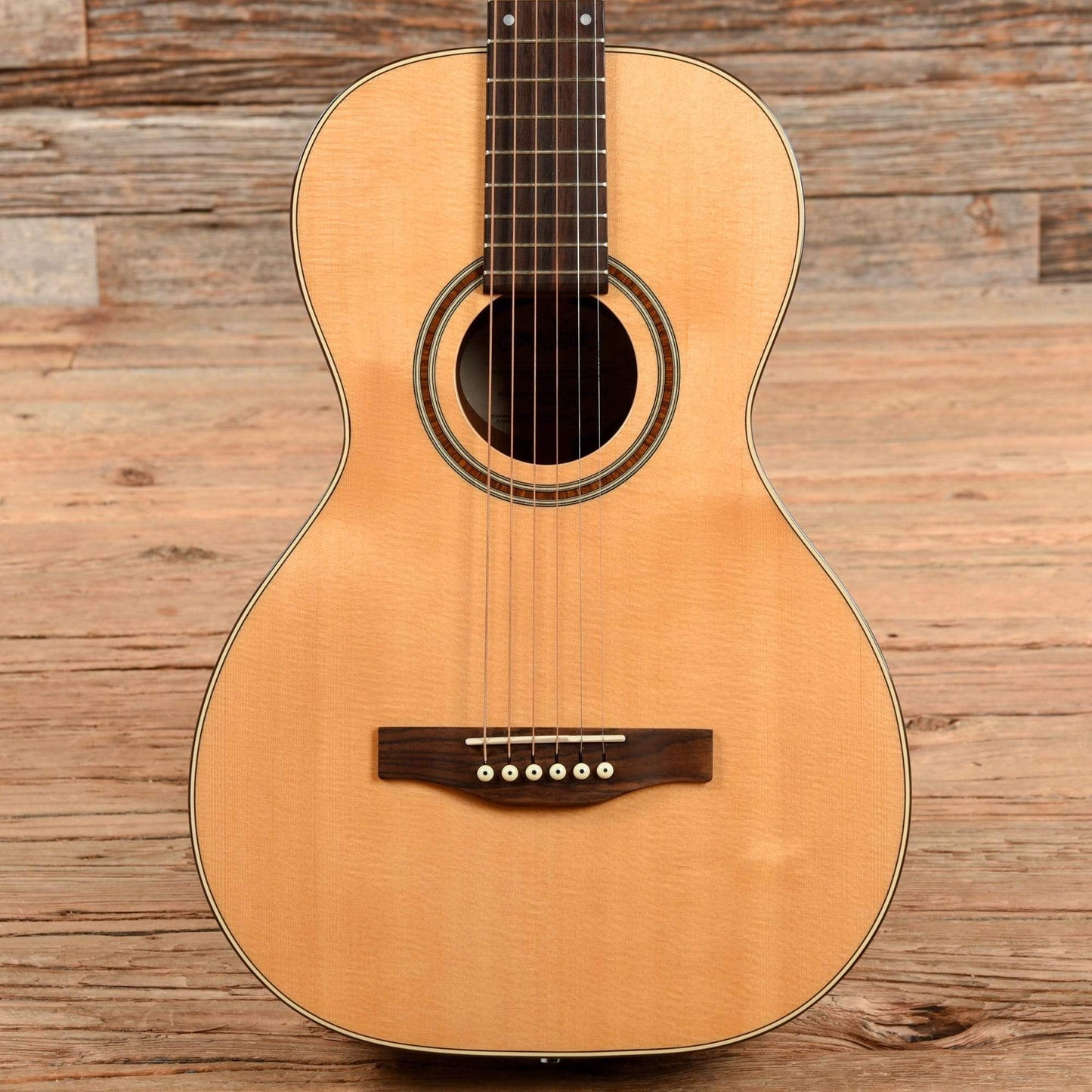 Simon & Patrick Woodland Pro Parlor Natural Acoustic Guitars / Parlor