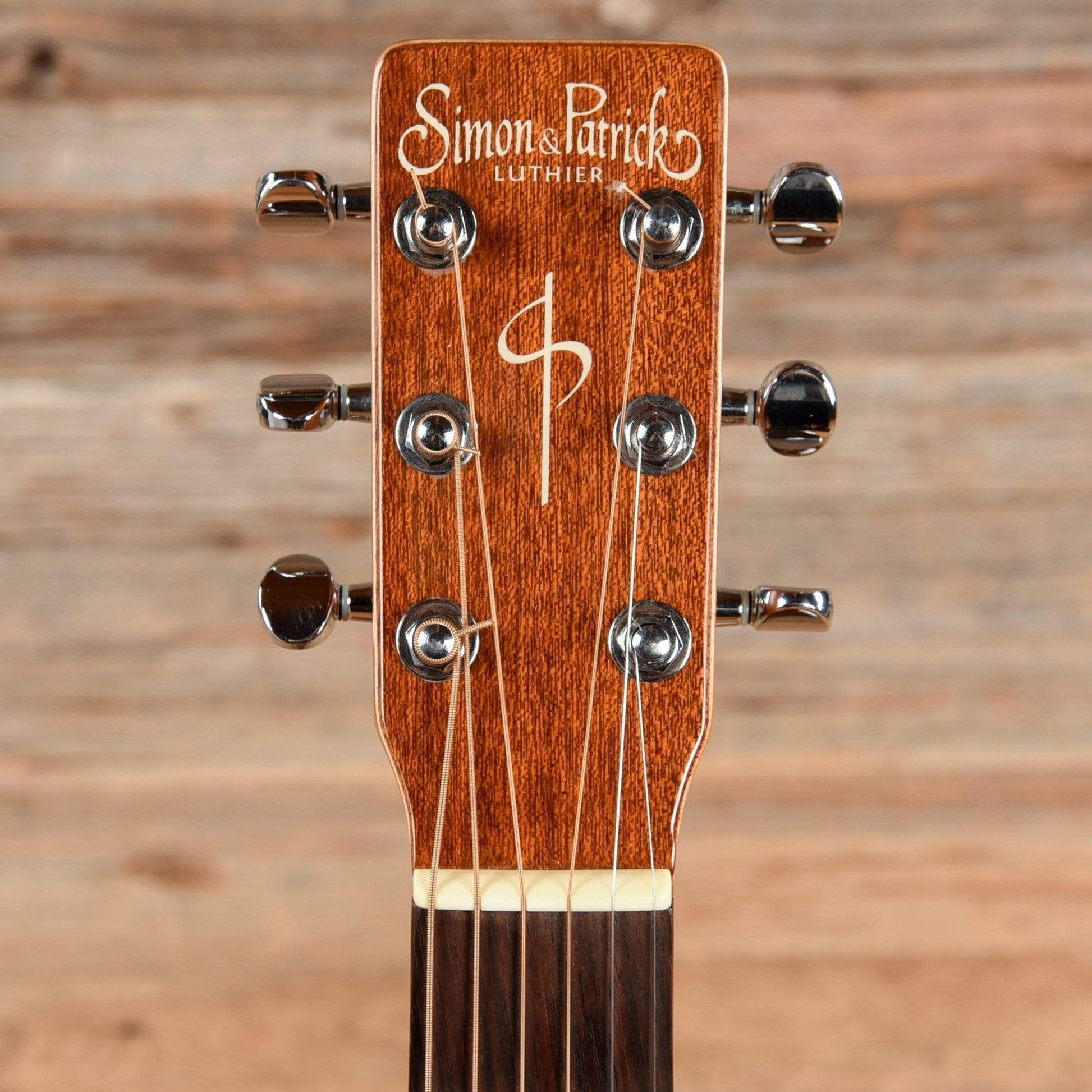 Simon & Patrick Woodland Pro Parlor Natural Acoustic Guitars / Parlor