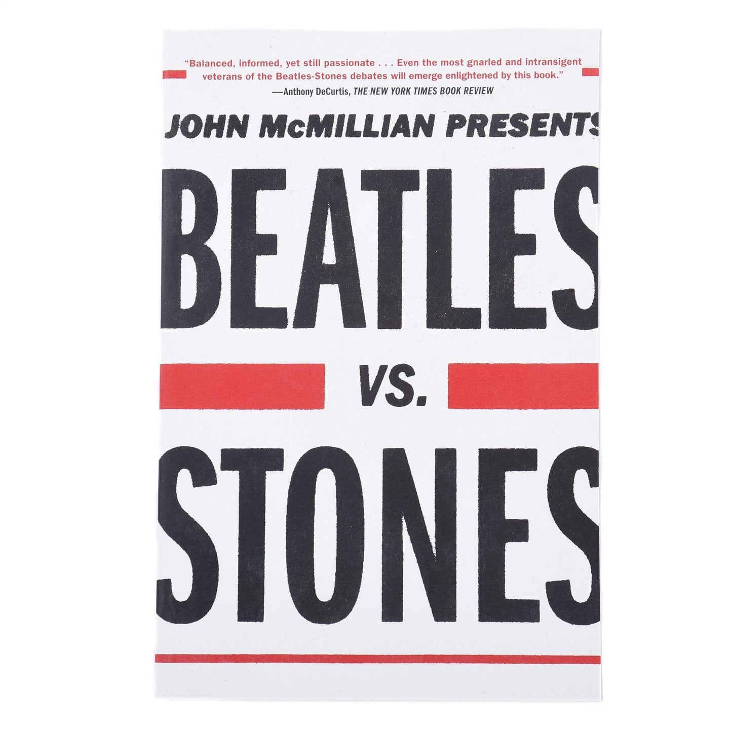 Beatles vs. Stones Paperback Book by John McMillian Accessories / Books and DVDs
