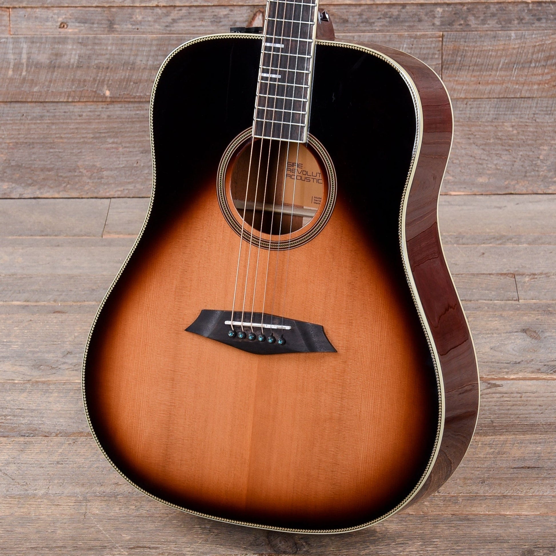 Sire Larry Carlton A4-D Dreadnought Roasted Spruce/Mahogany Vintage Sunburst Acoustic Guitars / Dreadnought