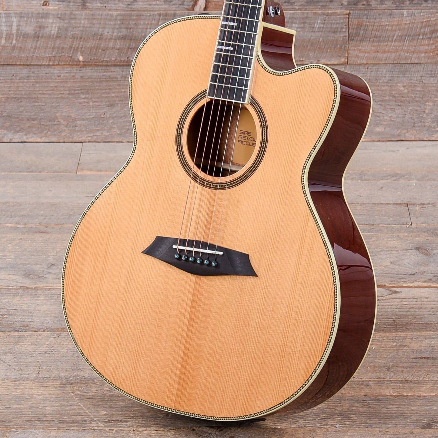 Sire Larry Carlton A4-G GA Cutaway Roasted Spruce/Mahogany Natural Acoustic Guitars / Dreadnought