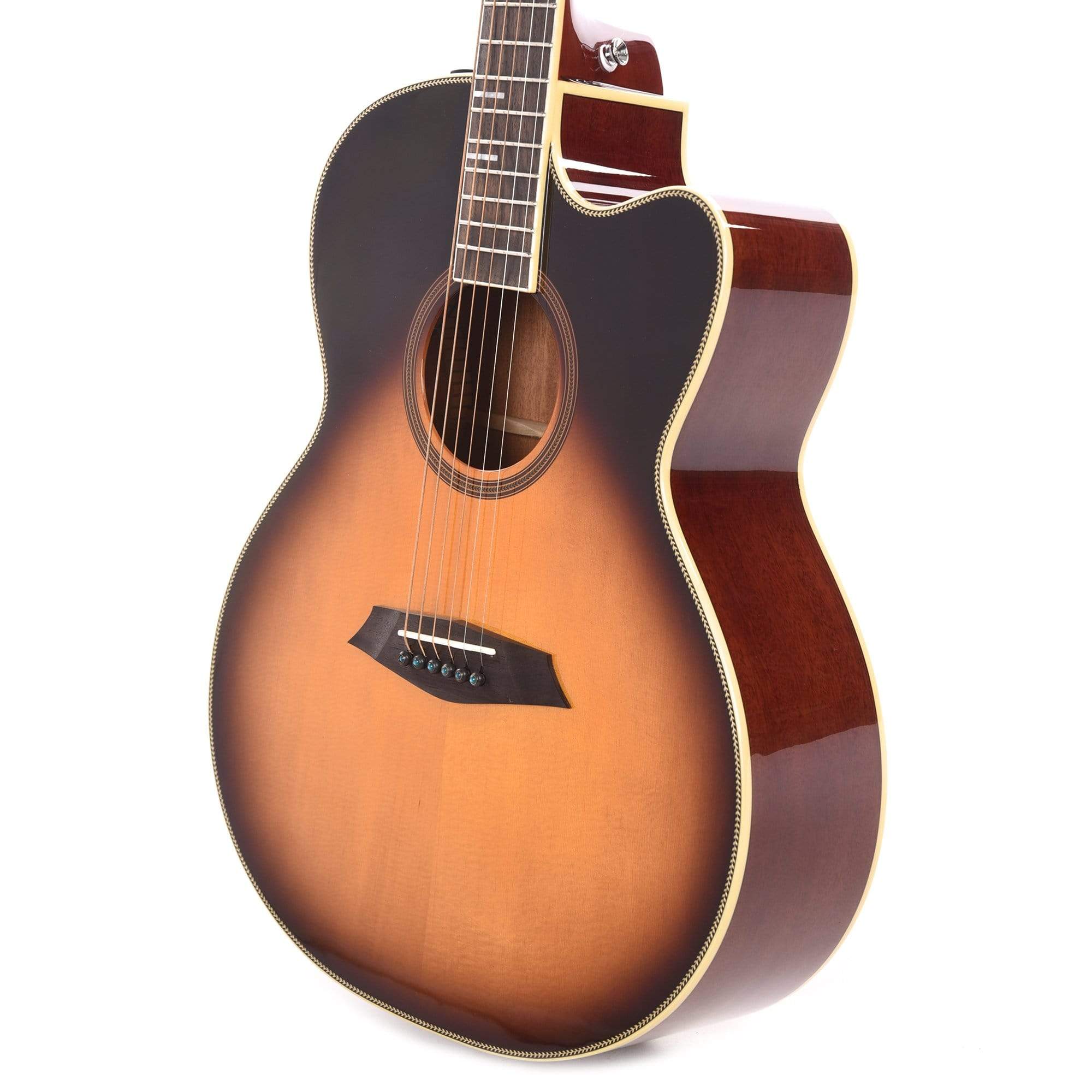 Sire Larry Carlton A4-G GA Cutaway Roasted Spruce/Mahogany Vintage Sunburst Acoustic Guitars / OM and Auditorium