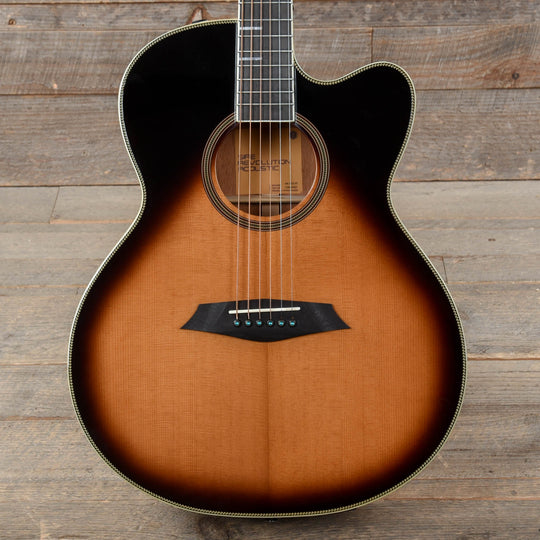 Sire Larry Carlton A4-G GA Cutaway Roasted Spruce/Mahogany Vintage Sunburst Acoustic Guitars / OM and Auditorium