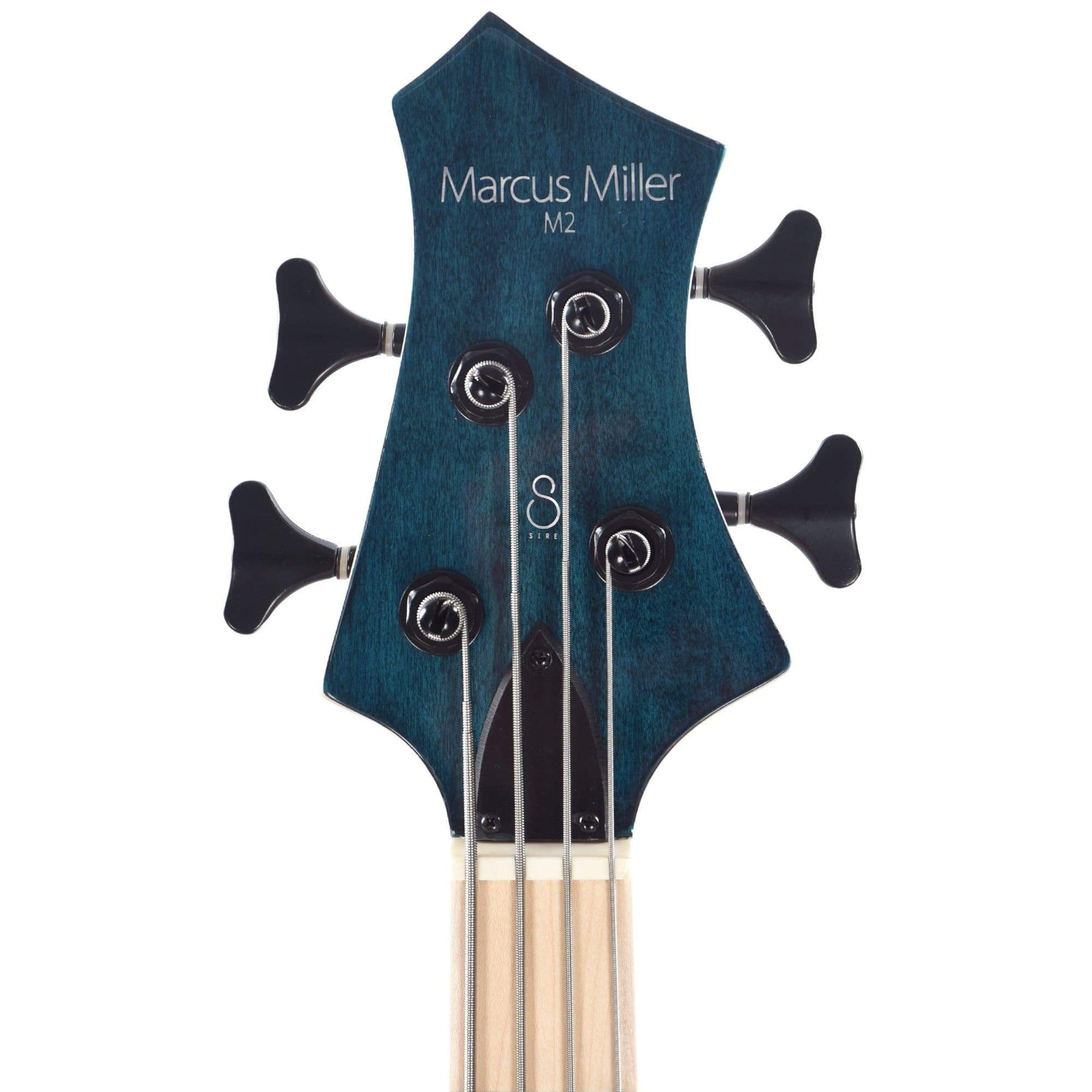Sire Marcus Miller M2 4-String Transparent Blue Gloss (2nd Gen) Bass Guitars / 4-String