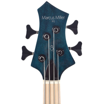 Sire Marcus Miller M2 4-String Transparent Blue Gloss (2nd Gen) Bass Guitars / 4-String
