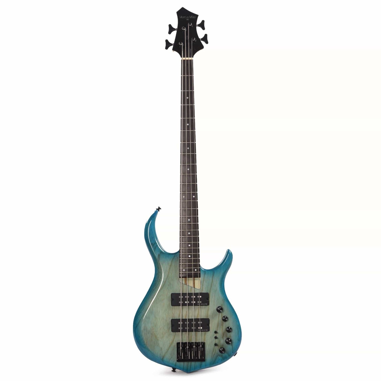 Sire Marcus Miller M5 Swamp Ash 4-String Transparent Blue Satin (2nd Gen) Bass Guitars / 4-String