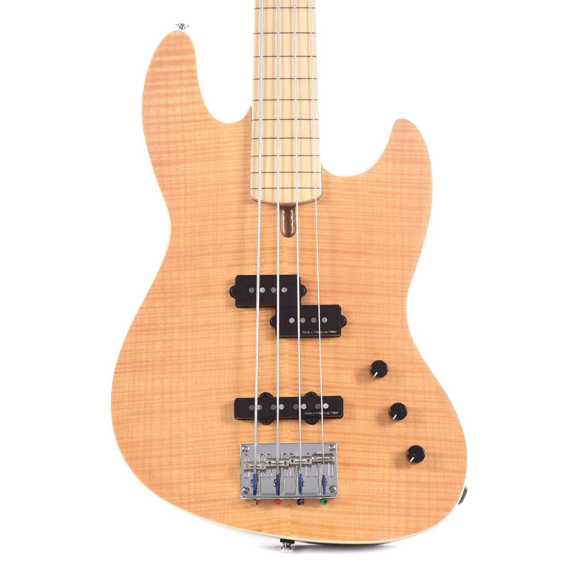 Sire Marcus Miller U5 Alder 4-String Fretless Natural Satin (2nd Gen) Bass Guitars / 4-String