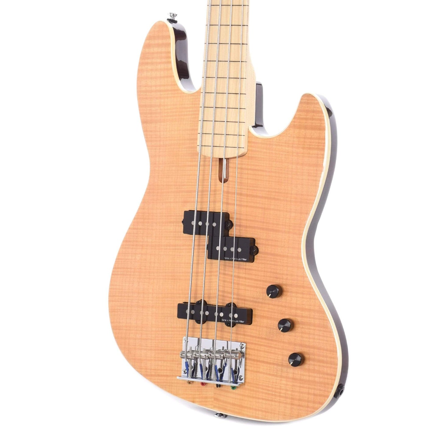 Sire Marcus Miller U5 Alder 4-String Fretless Natural Satin (2nd Gen) Bass Guitars / 4-String