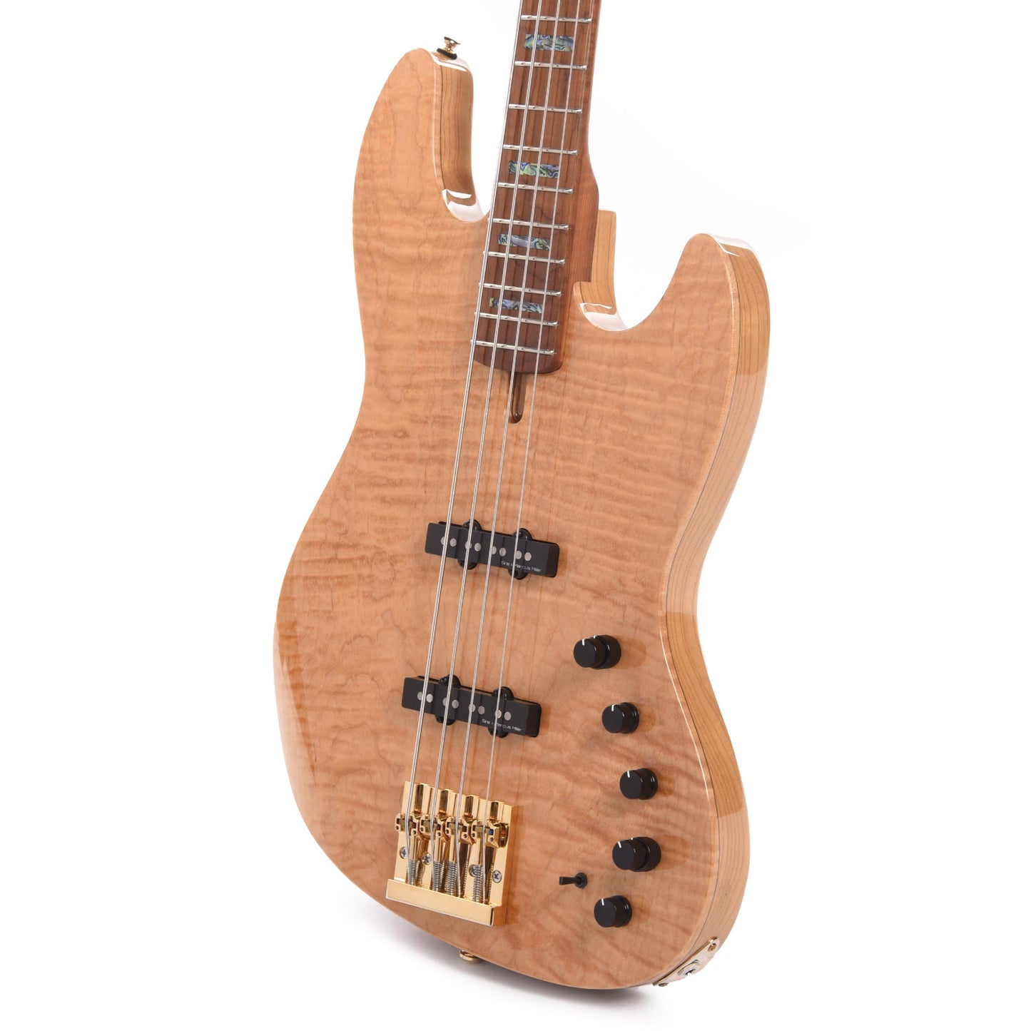 Sire Marcus Miller V10 DX Flame Maple/Swamp Ash 4-String Natural Bass Guitars / 4-String