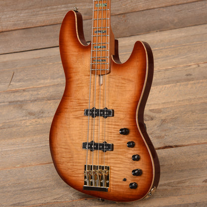 Sire Marcus Miller V10 DX Flame Maple/Swamp Ash 4-String Tobacco Sunburst Bass Guitars / 4-String