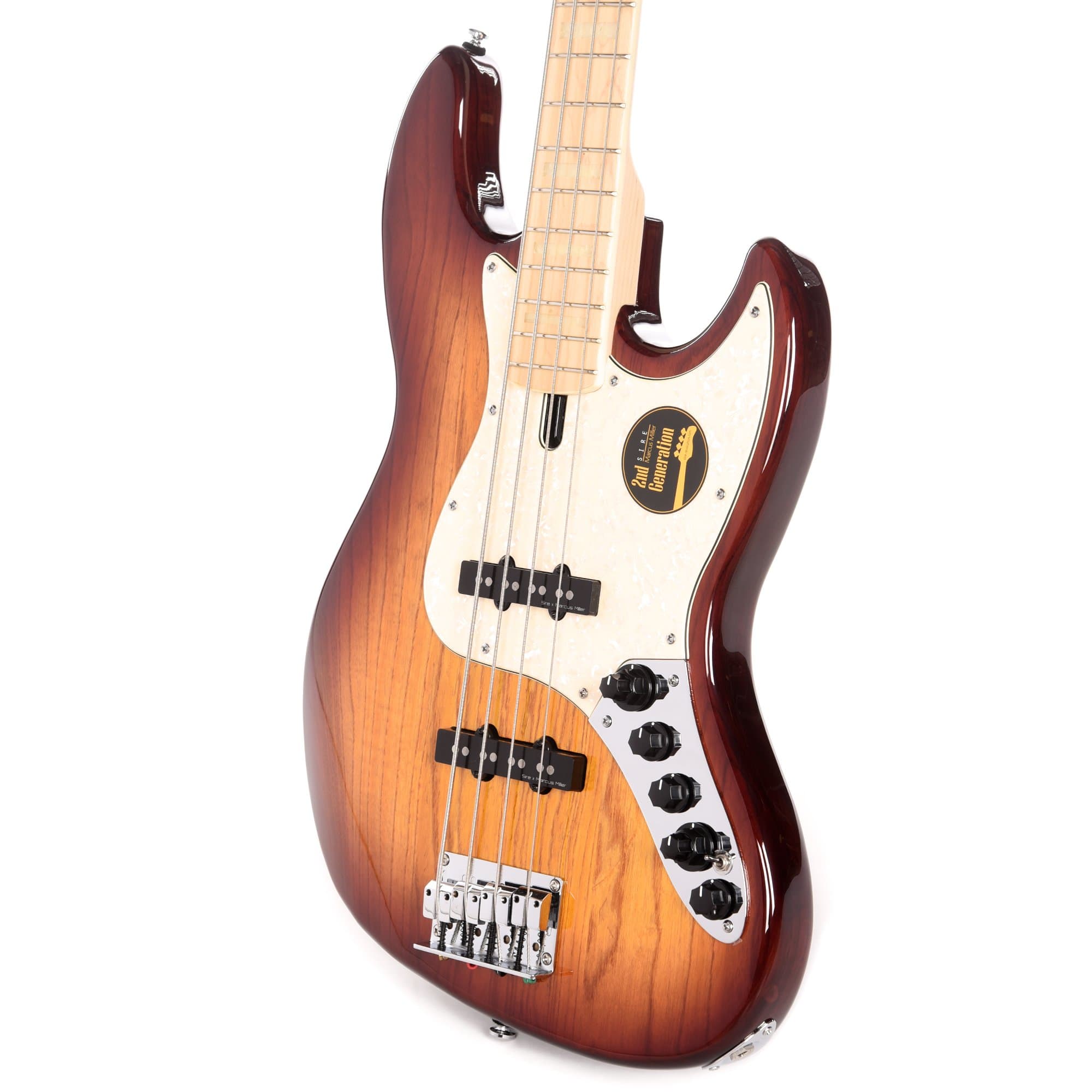 Sire Marcus Miller V7 Swamp Ash 4-String Tobacco Sunburst (2nd Gen