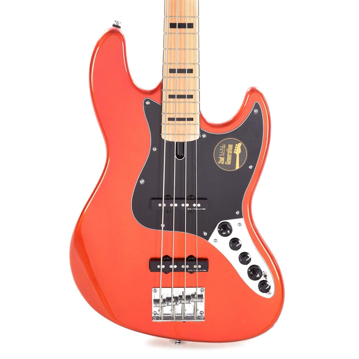 Sire Marcus Miller V7 Vintage Alder 4-String Bright Metallic Red (2nd Gen) Bass Guitars / 4-String
