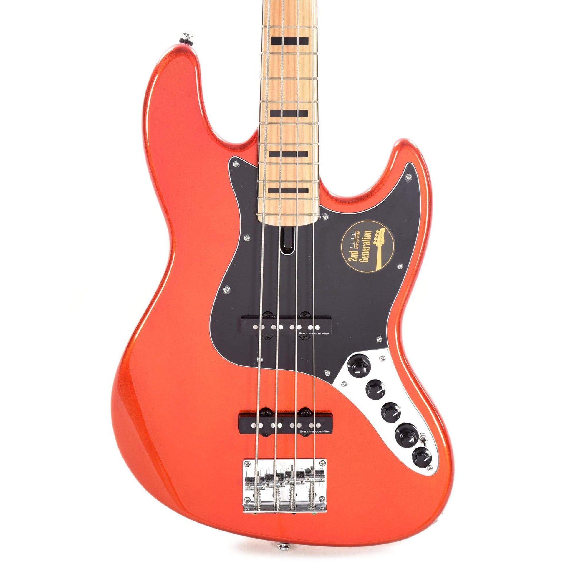 Sire Marcus Miller V7 Vintage Alder 4-String Bright Metallic Red (2nd Gen) Bass Guitars / 4-String