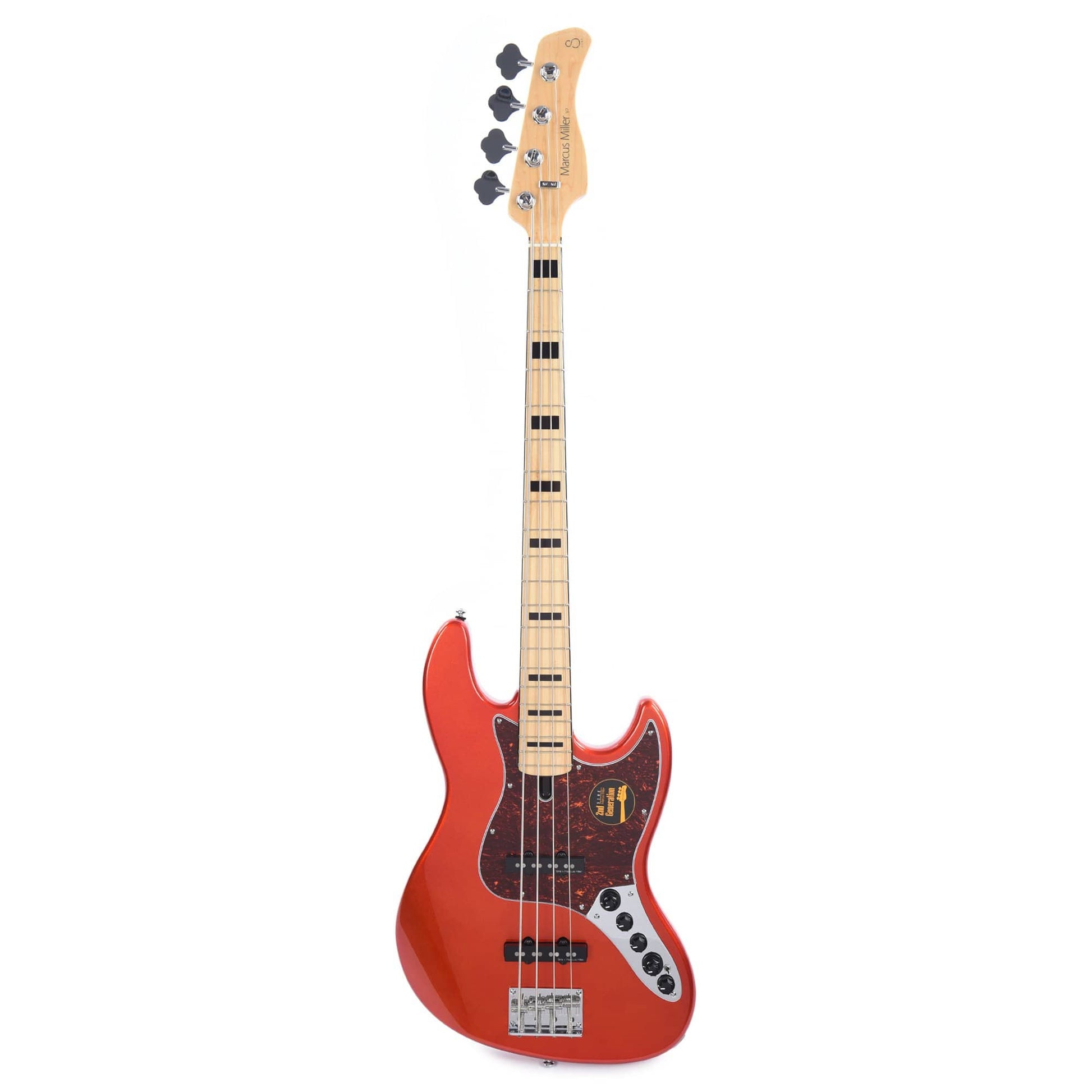 Sire Marcus Miller V7 Vintage Swamp Ash 4-String Bright Metallic Red (2nd Gen) Bass Guitars / 4-String