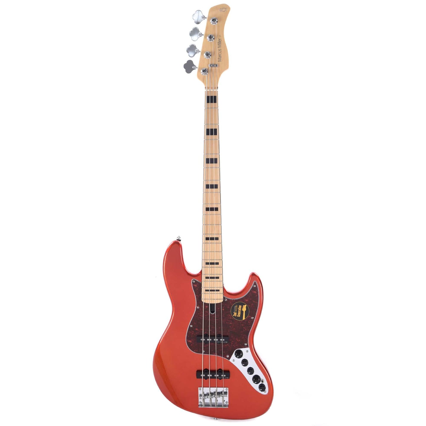 Sire Marcus Miller V7 Vintage Swamp Ash 4-String Bright Metallic Red (2nd Gen) Bass Guitars / 4-String