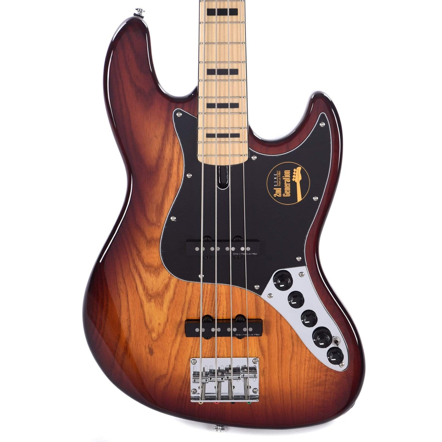 Sire Marcus Miller V7 Vintage Swamp Ash 4-String Tobacco Sunburst (2nd Gen) Bass Guitars / 4-String