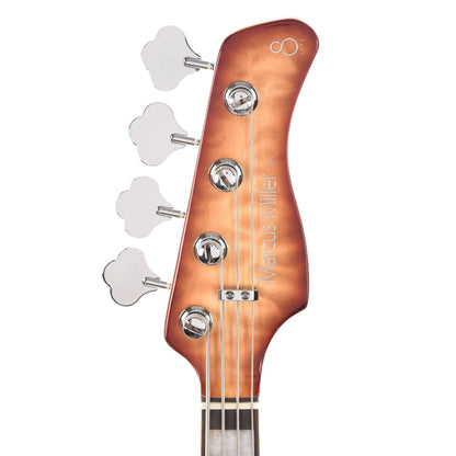 Sire Marcus Miller V9 Alder/Quilted Maple 4-String Brown Sunburst (2nd Gen) Bass Guitars / 4-String