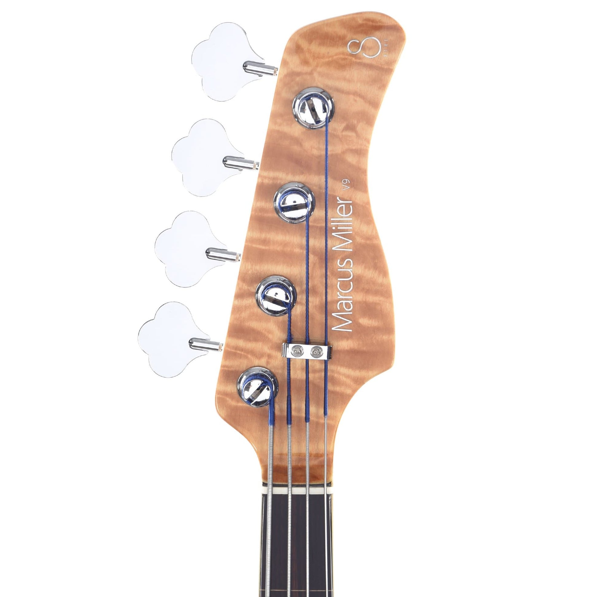 Sire Marcus Miller V9 Swamp Ash/Quilted Maple 4-String Fretless Natural (2nd Gen) Bass Guitars / 4-String
