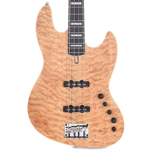 Sire Marcus Miller V9 Swamp Ash/Quilted Maple 4-String Natural (2nd Gen) Bass Guitars / 4-String