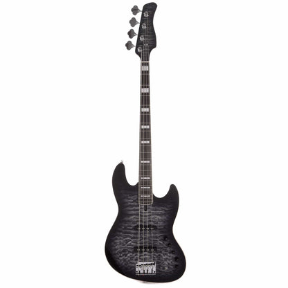 Sire Marcus Miller V9 Swamp Ash/Quilted Maple 4-String Transparent Black (2nd Gen) Bass Guitars / 4-String